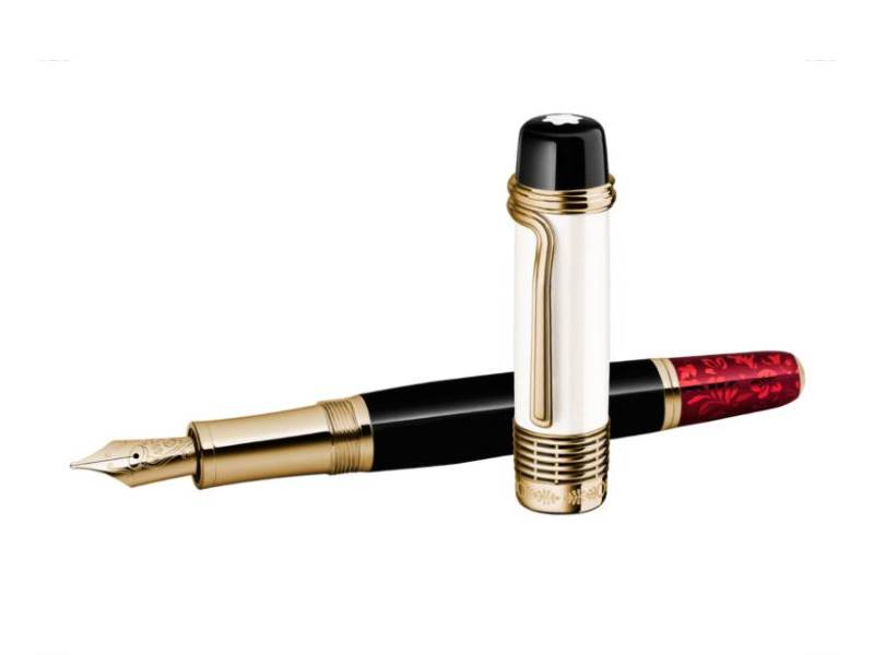 FOUNTAIN PEN LUCIANO PAVAROTTI PATRON OF ART LIMITED EDITION 4810 MONTBLANC 111673